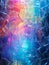 Holo Glass Creative Abstract Texture Wallpaper.