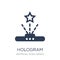 Hologram icon. Trendy flat vector Hologram icon on white backgro