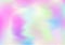 Hologram Magic Dreamy Vector Background. Rainbow Girlie Iridescent Gradient, Holographic Fluid Poster Wallpaper