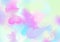 Hologram Magic Dreamy Vector Background. Rainbow Girlie Iridescent Gradient, Holographic Fluid Poster Wallpaper. Bright