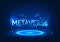 Hologram projection of Metaverse characters by Metaverse technology It is a technology that creates a virtual world for