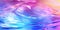 Hologram water waves texture. Gradient abstract background. Holographic rainbow foil. Metal liquid pattern. Iridescent foil effect