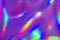 Holographic abstract background. Rainbow neon glass texture pattern. Trendy colorful reeded refract effect