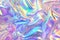 Holographic abstract light pastel colors background. Gradient neon unicorn rainbow texture. Trendy colors shimmering dreamlike