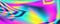 Holographic art widescreen abstract header