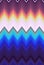 Holographic chevron zigzag pattern background. gradient 80s