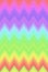 Holographic chevron zigzag pattern background. texture 80s