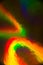 Holographic, goniochromism macro rainbow texture. Ligh leaks, disco illumination effect. Abstract background