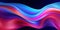 Holographic and iridescent waves with fluid curves - AI Generated