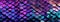 Holographic metal creative background with geometric pattern. Ultra violet neon light holographic trendy mermaid texture