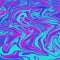 Holographic in neon color. Bright neon illustration of liquid swirl marble pattern. Modern foil background in vivid