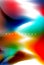 Holographic paint explosion design, fluid colors flow, colorful storm. Liquid mixing colours motion concept, trendy