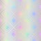 Holographic seamless pattern. Iridescent background. Repeated rainbow patern. Hologram geometric printing. Repeating holograph foi