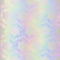 Holographic seamless pattern. Iridescent background. Repeated rainbow patern. Hologram geometric printing. Repeating holograph foi