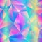 Holographic triangle pattern