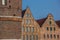 Holstein gate and salt storehouses in Lubeck