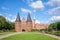 Holstentor - historic city gate of Lubeck, Germany