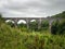 Holsworthy, Derriton railway viaduct. Landscape view. Devon, UK.
