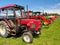 HOLSWORTHY, DEVON, ENGLAND - MAY 30 2021: Many different vintage tractors, agricultural vehicles at rally.