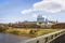 Holy assumption Cathedral. Smolensk. Russia. View from bridge.