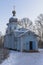 Holy Assumption Church in the town cemetery in the city of Velsk, Arkhangelsk region