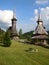 The Holy Barsana Monastery, made of stone and wood, Maramures County