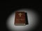 Holy bible with cross on book from leather