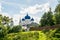 Holy Bogolyubovo Monastery in sunny summer day, Vladimir region, Russia.