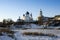 Holy Bogolyubovo monastery winter