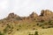 Holy city ridge at Shoshone river, Wyoming