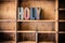 Holy Concept Wooden Letterpress Theme