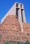 Holy Cross Catholic Chapel, inspired by Frank L. Wright in Sedona Arizona