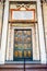 The Holy Door is the northern entrance at St. Peter\'s Basilica