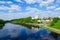 Holy Dormition Cathedral on Uspensky mountain above Western Dvina, Vitebsk, Belarus