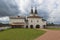 Holy Gates Ferapontov Belozersky Monastery of Nativity of the Virgin with the churches of the Epiphany and St. Ferapont.