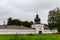 Holy gates in Vvedensky Tolga convent in Yaroslavl, Russia