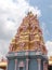 A holy indian temple tower.