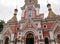 Holy Intercession Cathedral in Grodno, Neo-Russian style Catholic Orthodox Cathedral