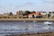 Holy Island, Lindisfarne Priory ruins and village