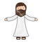 Holy jesuschrist character icon
