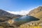 The holy lake of Gosaikunda which is a religious site for Hindu pilgrims from Nepal and India