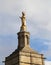 Holy Mary Statue at Notre Dames des Domes Cathedral near Papal Palace in Avignon