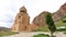 The Holy Mother of God church and Saint Gregory chapel at Noravank Monastery.