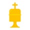 Holy oil container, Anointing of the Sick sacrament symbol