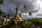 Holy pagoda As a worship of the Ka Kri Yong people The summit of Mor La Ah is located in the Karen District of KNU