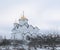 Holy Protection Convent in Suzdal. Pokrovsky women`s monastery in winter. Suzdal. Russia.