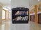 The Holy Qur\'an placed on a shelf inside a mosque on the island of Lombok, Indonesia