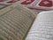 The Holy Quran in English and Arabic on a beautiful Eastern-Pattern Styled Rug