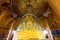 Holy relics housed in Octagonal pagoda named `Ketkaew Prasat Chedi` at Wat Tham SuaTiger Cave Temple,Tha Muang District,Kanchana