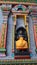 Holy Sculpture at colourful Mahamariamman temple on Silom Road Bangkok , Famously called as Wat Khaek , Uma devi temple